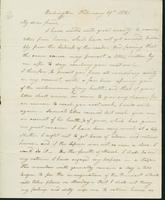 Letter to Eunice Todd Crafts, February 19, 1821