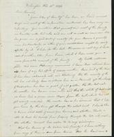 Letter to Samuel P. Crafts, February 15, 1824