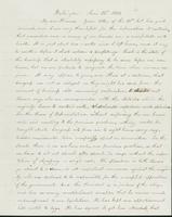 Letter to Nathan and Mary Hill, June 25, 1842