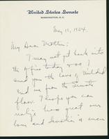 Letter to Mrs. C.G. (Ann) Austin, May  11, 1934