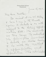 Letter to Mrs. C.G. (Ann) Austin, June 15, 1937