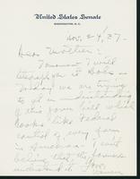 Letter to Mrs. C.G. (Ann) Austin, November 24, 1937