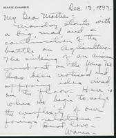 Letter to Mrs. C.G. (Ann) Austin, December 13, 1937