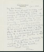 Letter to Mrs. C.G. (Ann) Austin, April 1, 1938