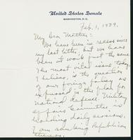 Letter to Mrs. C.G. (Ann) Austin, February 1, 1939