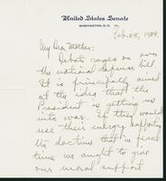 Letter to Mrs. C.G. (Ann) Austin, February 28, 1939