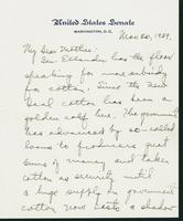 Letter to Mrs. C.G. (Ann) Austin, March 30, 1939
