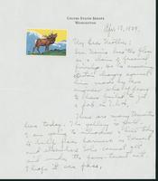 Letter to Mrs. C.G. (Ann) Austin, April 19, 1939