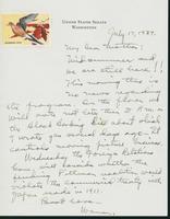 Letter to Mrs. C.G. (Ann) Austin, July 17, 1939