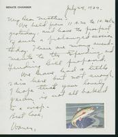 Letter to Mrs. C.G. (Ann) Austin, July 28, 1939