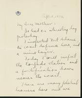 Letter to Mrs. C.G. (Ann) Austin, September 11, 1939