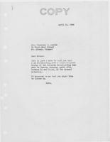 Letter to Mrs. C.G. (Ann) Austin, April  14, 1934
