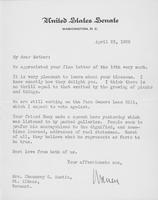 Letter to Mrs. C.G. (Ann) Austin, April  23, 1935