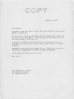 Letter to Mrs. C.G. (Ann) Austin, January 3, 1938