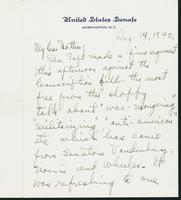 Letter to Mrs. C.G. (Ann) Austin, August 14, 1940