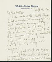 Letter to Mrs. C.G. (Ann) Austin, September 4, 1940