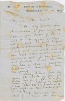 Letter from SPENCER FULLERTON BAIRD to GEORGE PERKINS MARSH,                             dated January 14, 1859.
