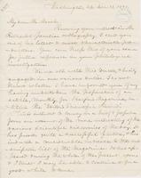Letter from SPENCER FULLERTON BAIRD to GEORGE PERKINS MARSH,                             dated December 13, 1870.